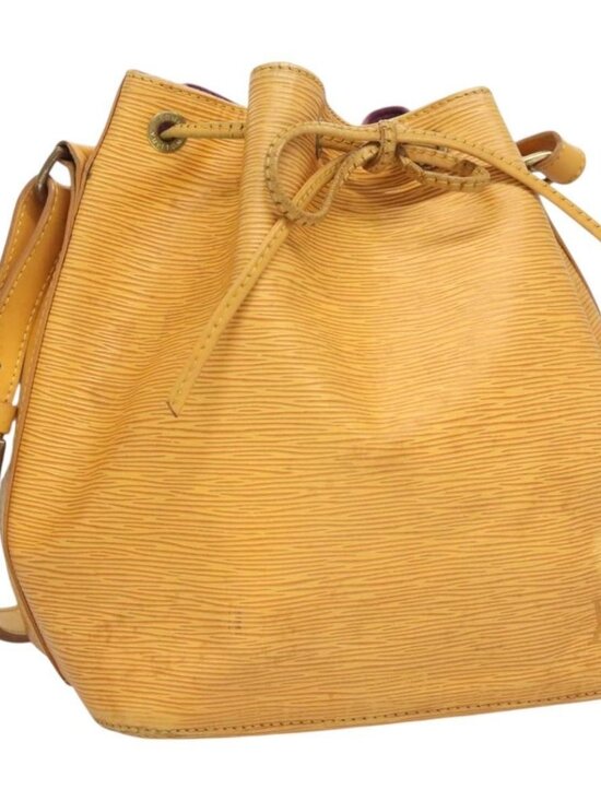 Louis Vuitton Handbags - LOUIS VUITTON Epi Petit Noe Shoulder Bag Yellow M44109 LV Auth BD2091